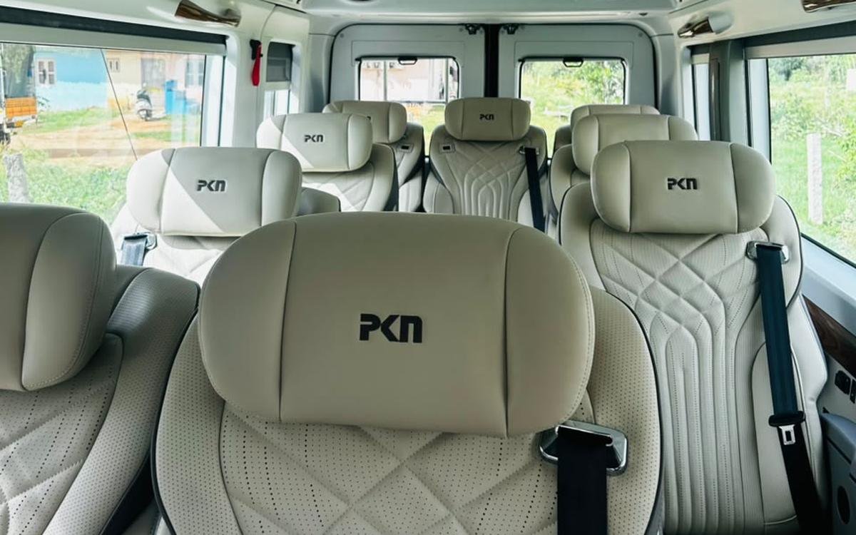 Force Urbania 12+1 seater on rent in Bangalore Airport – photo 2